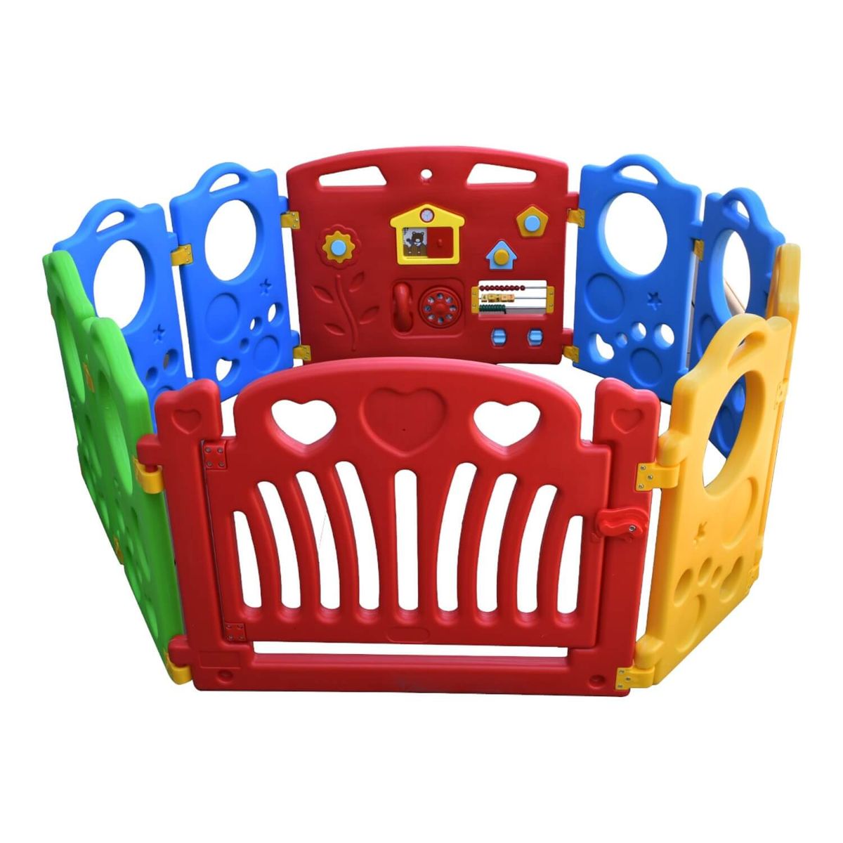 GAME POWER - Corral de Juegos Para Niños 117x117x59 Cms GamePower