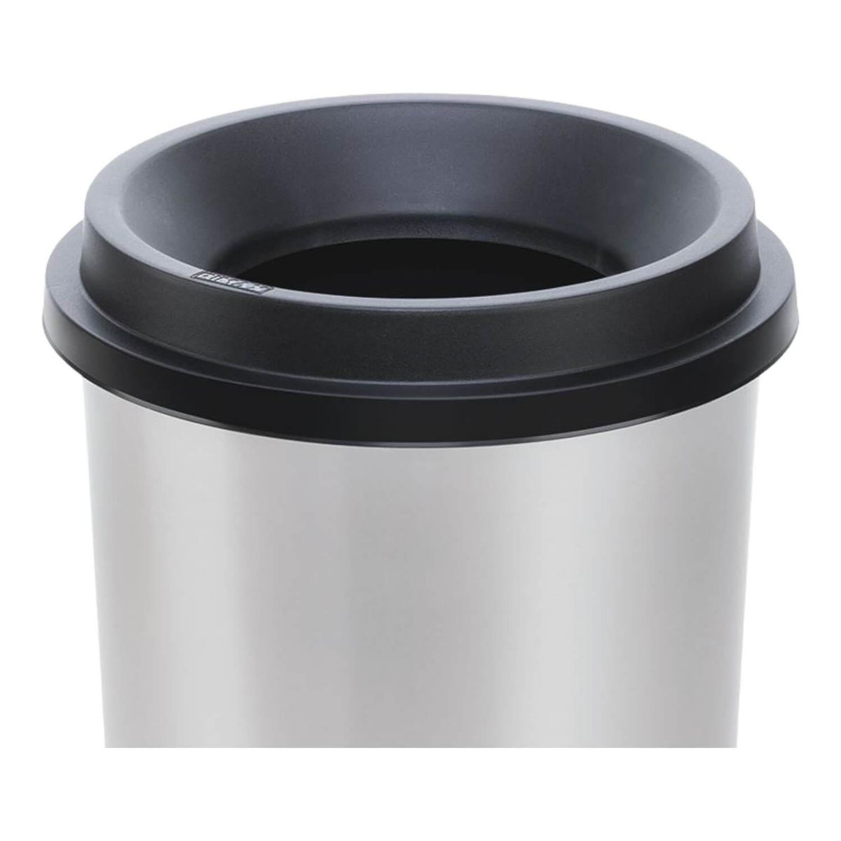 RIMAX - Basurero Metal gris 50 Lts Rimax