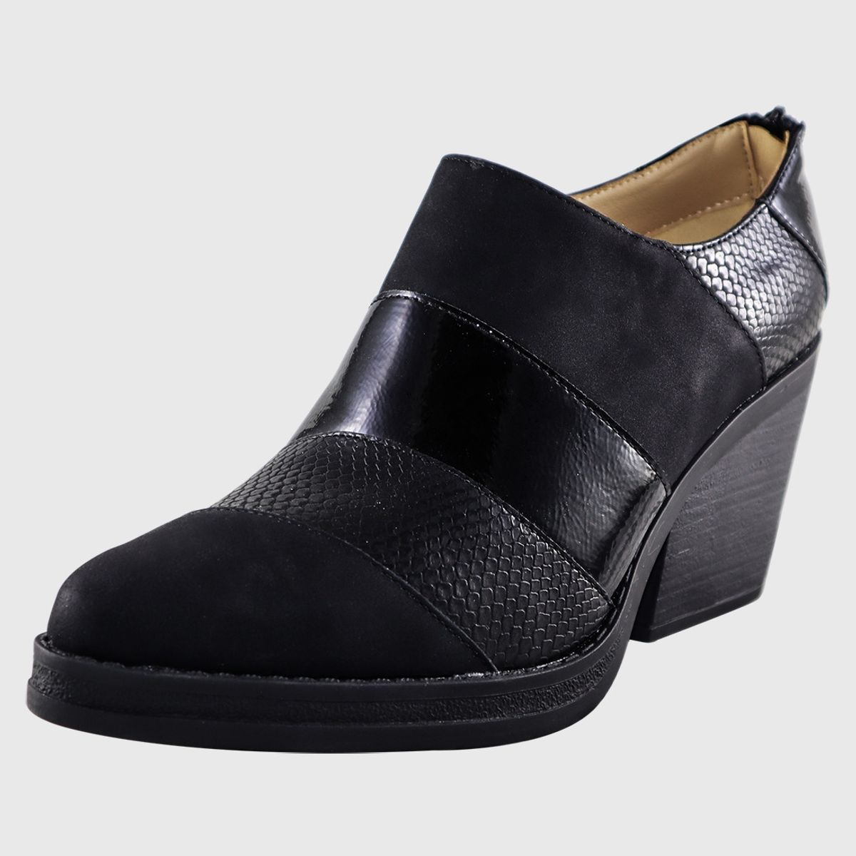 DINASTELLA - Botin tones alto Negro