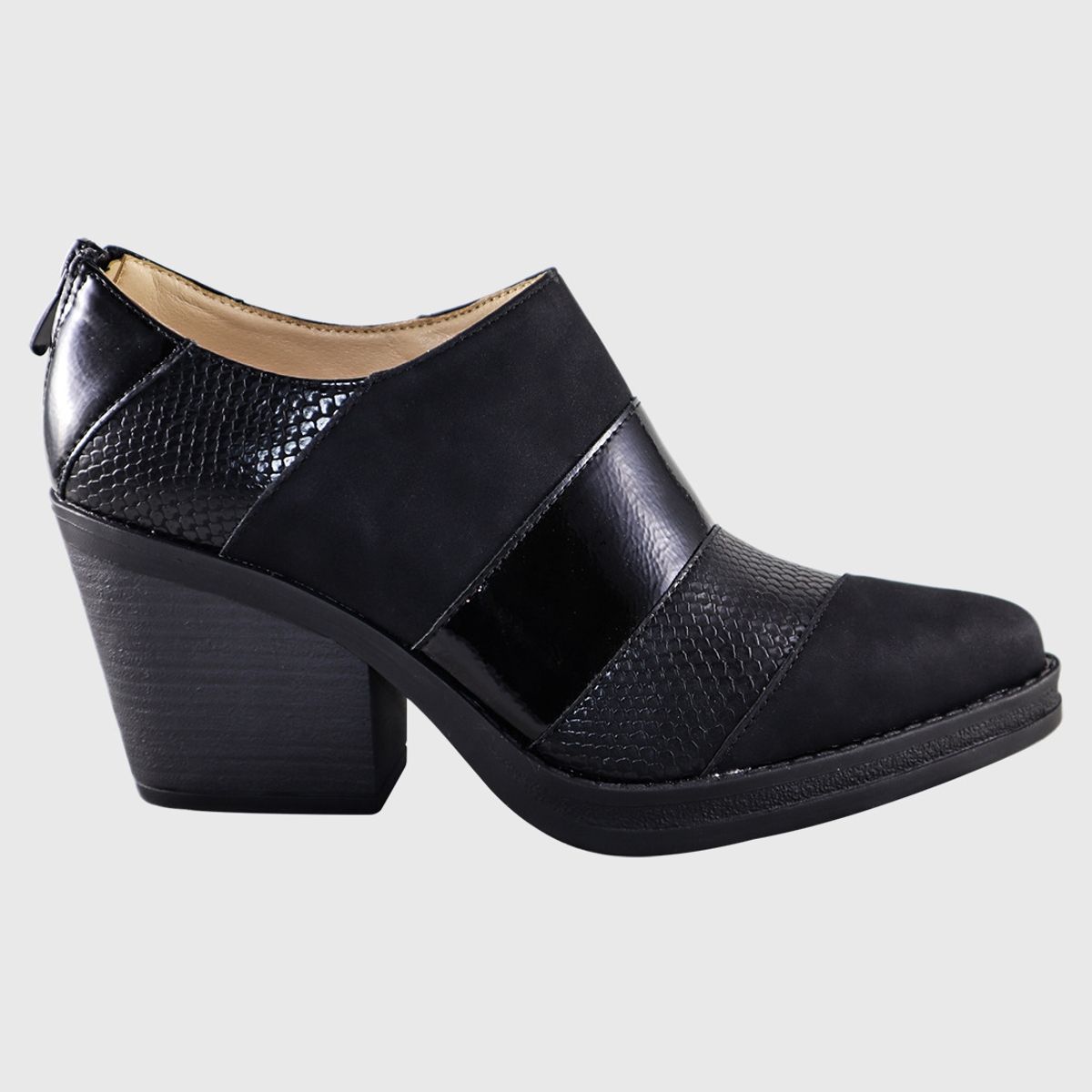 DINASTELLA - Botin tones alto Negro