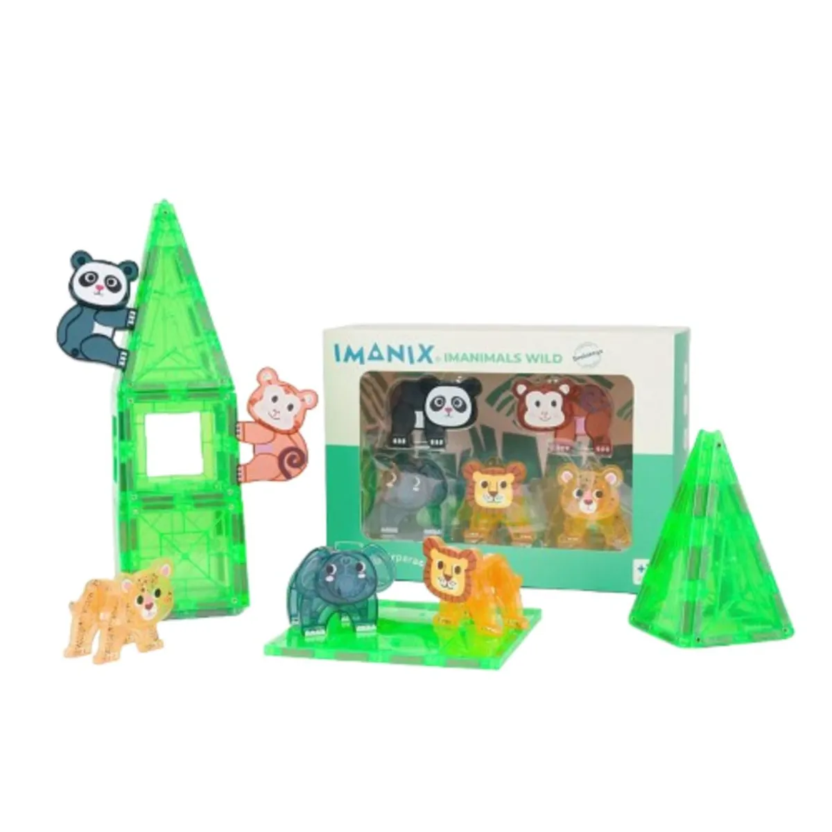 IMANIX - Imanix Imanimals Jungla Salvaje 5 Piezas