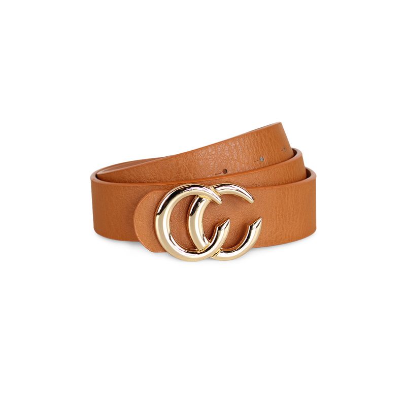 CARVEN - Cinturón mujer Poly camel Carven Paris