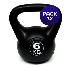 SDFIT - Pack 3x PESA RUSA CEMENTADA 6 KG
