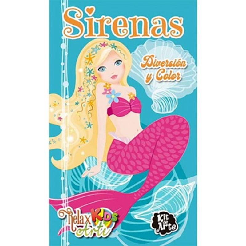 LATINBOOKS - Sirenas. Relax Arte Kids 9789915651101