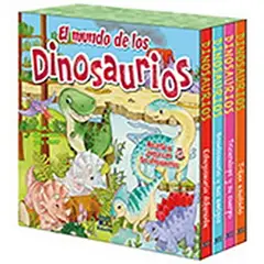 EDIMAT LIBROS - El Mundo De Los Dinosaurios (Pack 4 Libros) Baby Dino