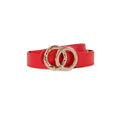 CARVEN - Cinturón mujer River rojo Paris