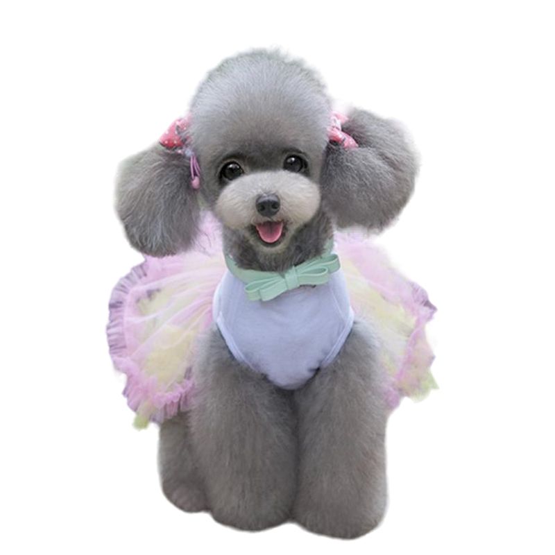 IDS - Vestido Cakes Tul Para Mascotas Talla XS