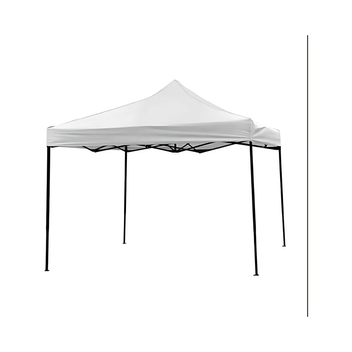 TODODESCUENTO - Toldo Plegable 3x3mts- Blanco