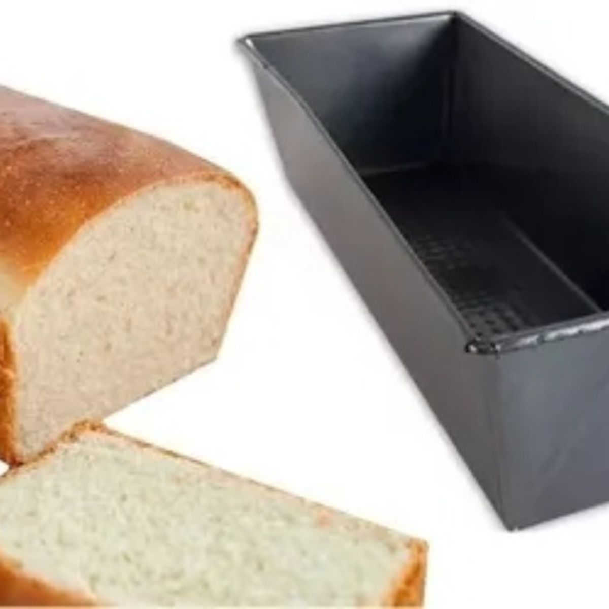 GENERICO - Molde Rectangular Antiadherente Repostería Queques Pan 25 Cm