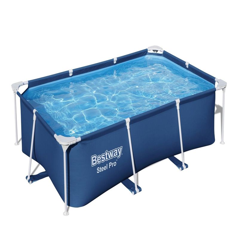 BESTWAY - Piscina Bestway Rectangular Steel Pro 2.59MX1.70MX61Cm Azul