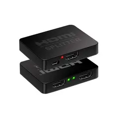 GENERICO - Hdmi Splitter 4k 1080p Divisor De Señal Energía Usb