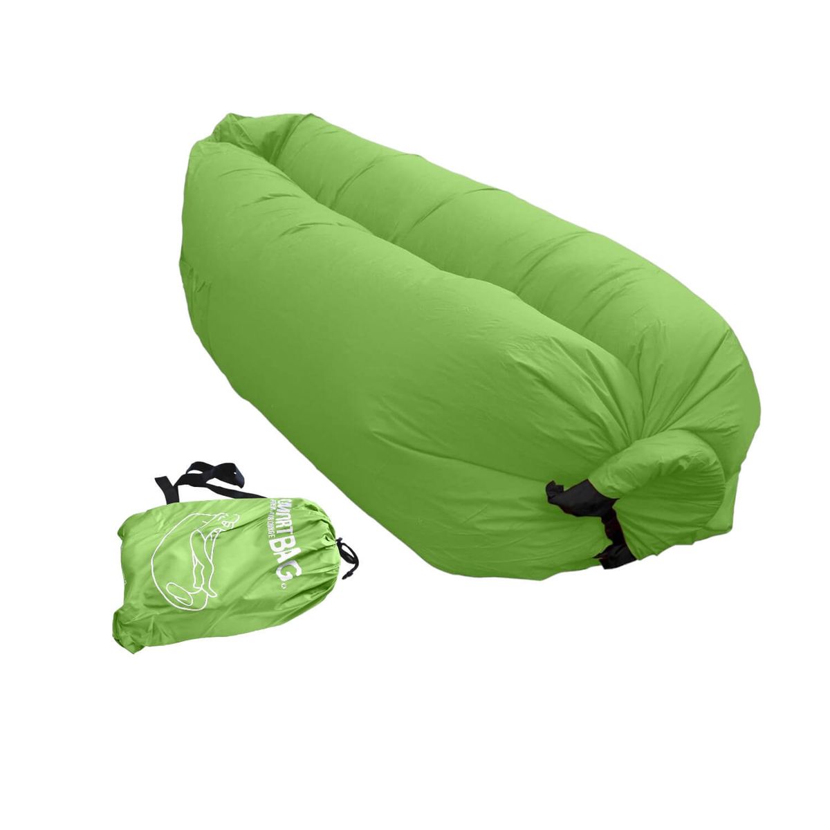 GAME POWER - Sofa Inflable Verde 250x70 Cms GamePower