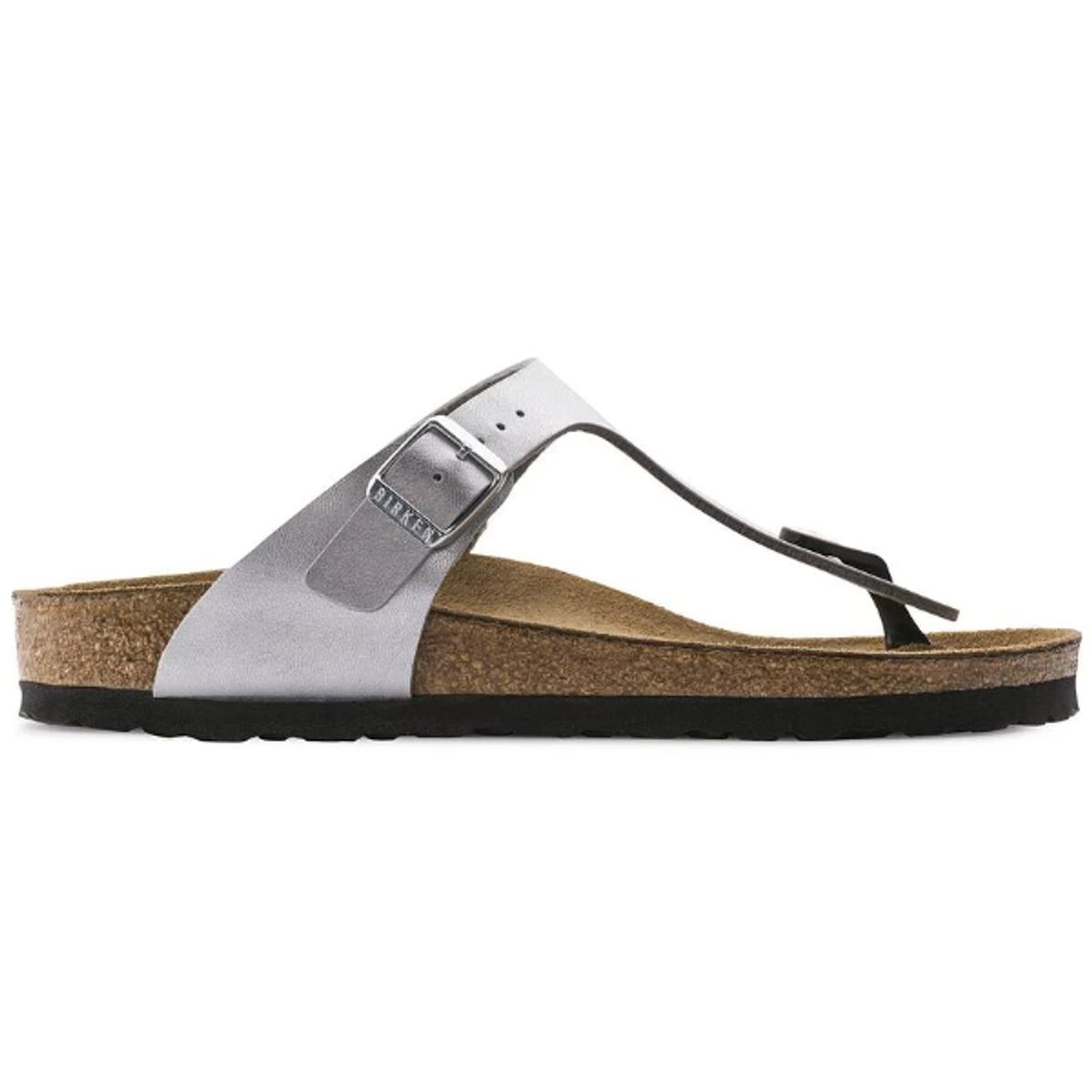 BIRKENSTOCK - Sandalias Gizeh Plateado Birkenstock
