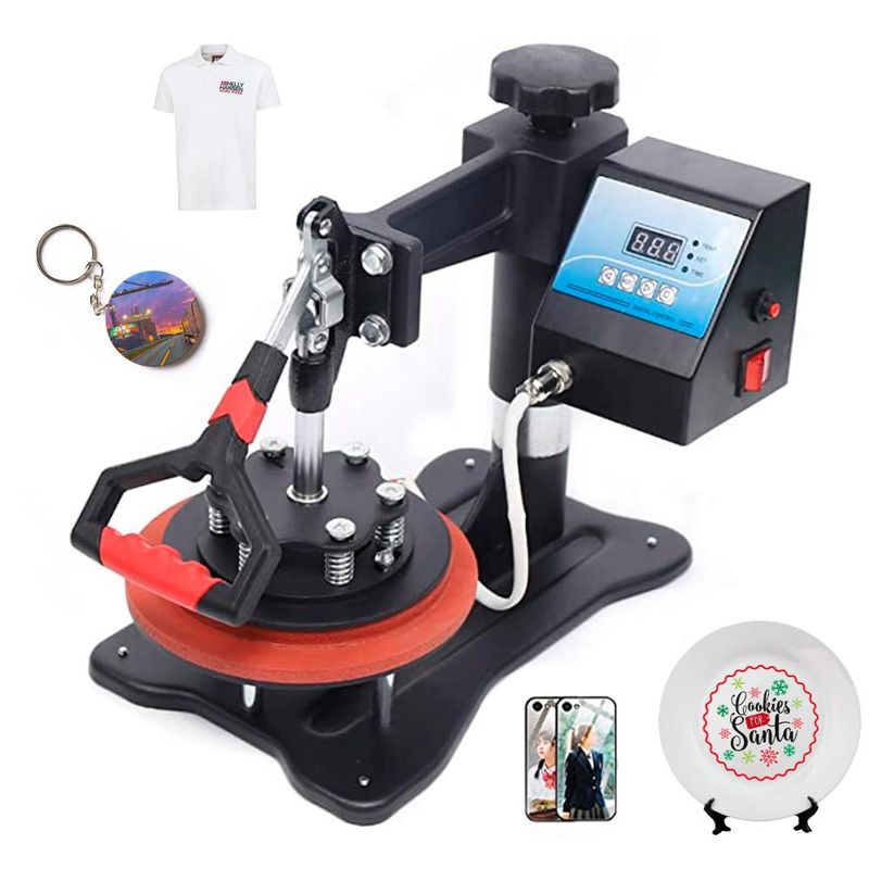 DE TODO Y MAS - Maquina Sublimacion Estampadora para Platos