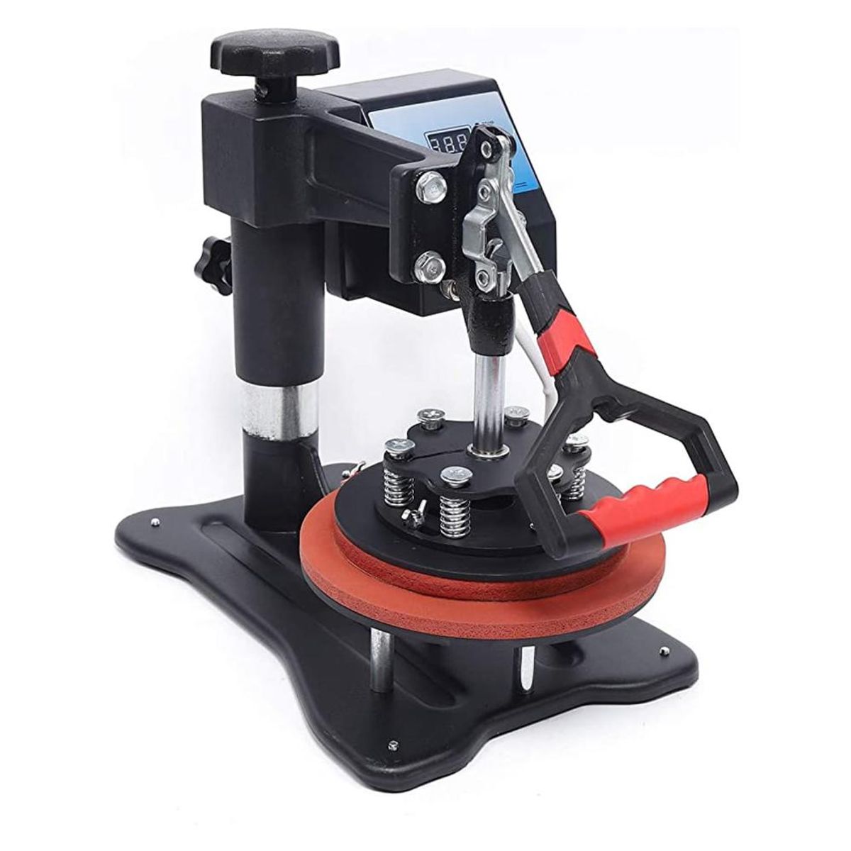 DETODOYMAS - Maquina Sublimacion Estampadora para Platos - Negro