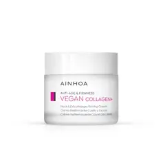 AINHOA - CREMA FACIAL REAFIRMANTE CUELLO Y ESCOTE Colágeno Vegano 50 ml.
