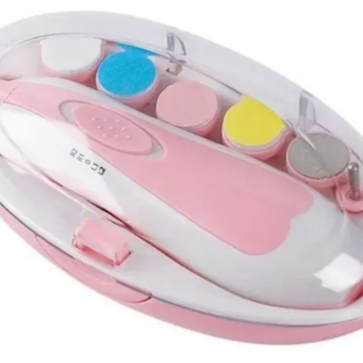 GENERICO - Limador Electrico De Uñas Para Bebe - Guagua Corta Uñas ROSA