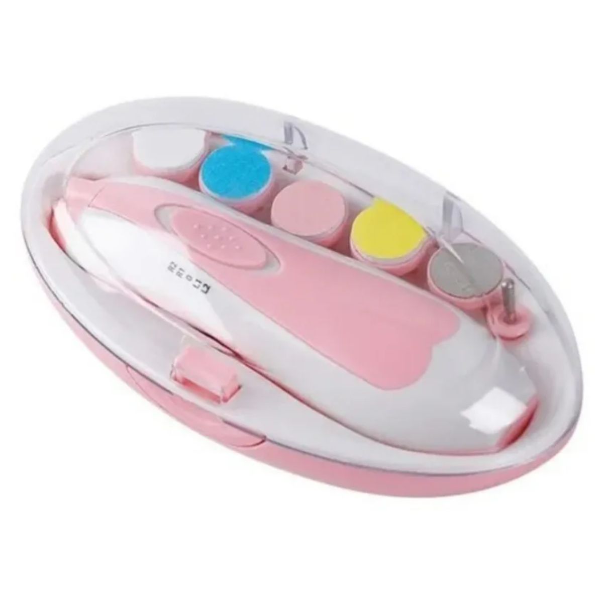 GENERICO - Limador Electrico De Uñas Para Bebe - Guagua Corta Uñas ROSA