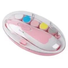 GENERICO - Limador Electrico De Uñas Para Bebe - Guagua Corta Uñas ROSA