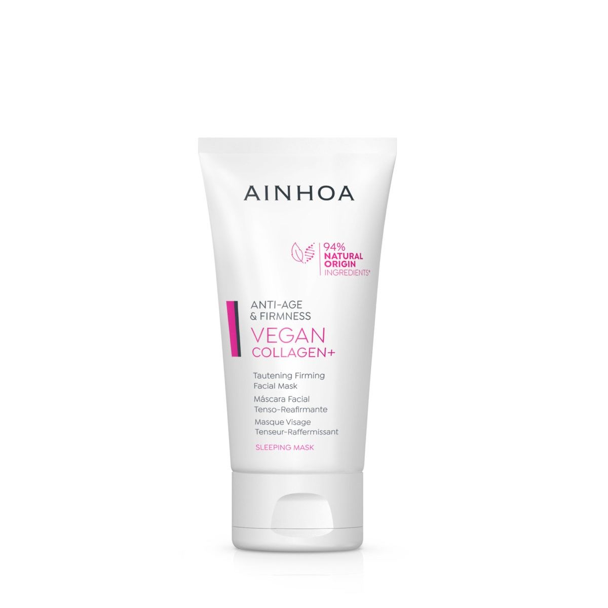 AINHOA - Colágeno Vegano Mascarilla Facial Tenso-Reafirmante  50ml