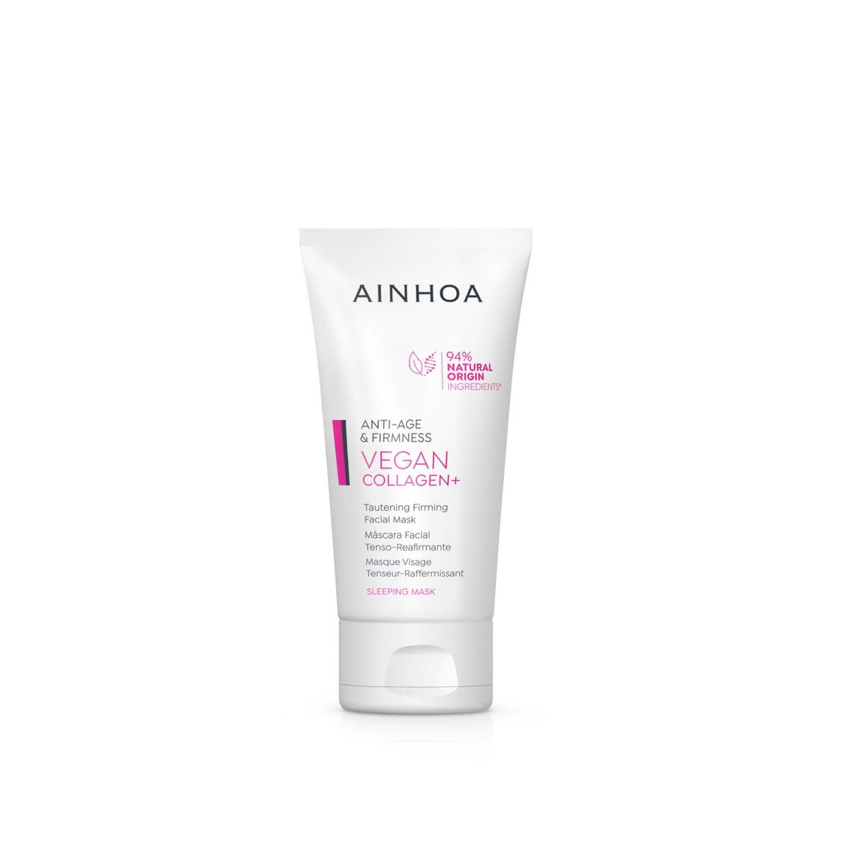 AINHOA - Colágeno Vegano Mascarilla Facial Tenso-Reafirmante  50ml