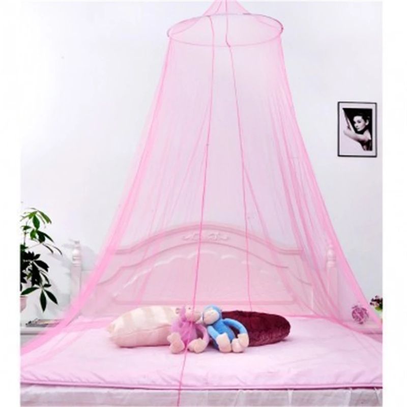 GENERICO - Malla Mosquitera Cerrada Para Cuna y Cama 1 Plaza - Rosado