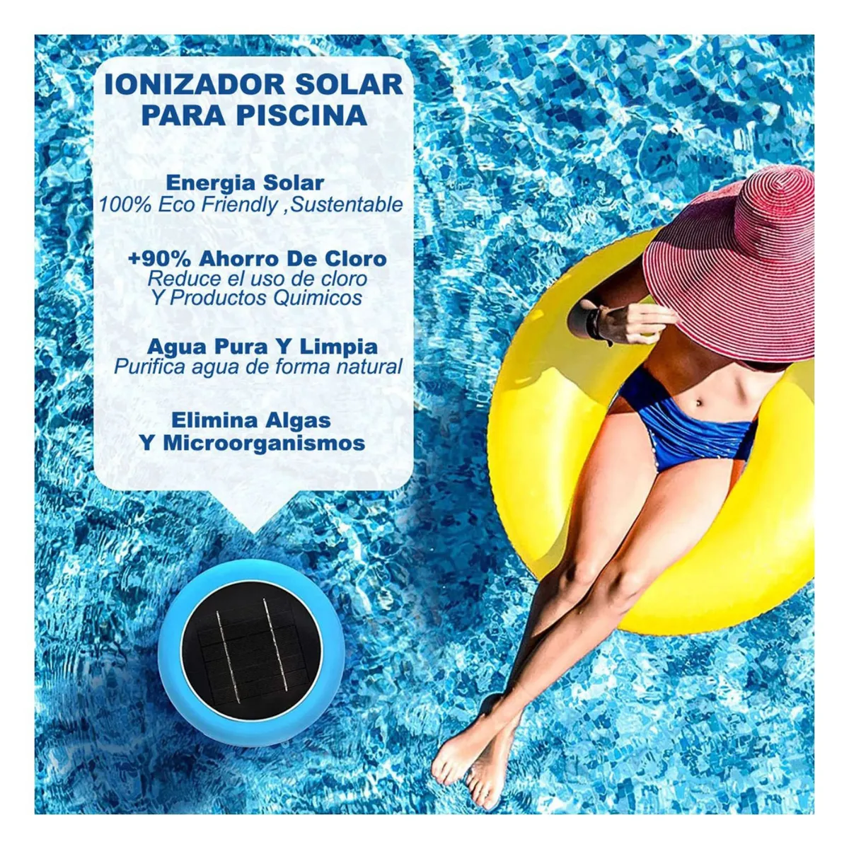 GENERICO - Ionizador Solar Para Piscina