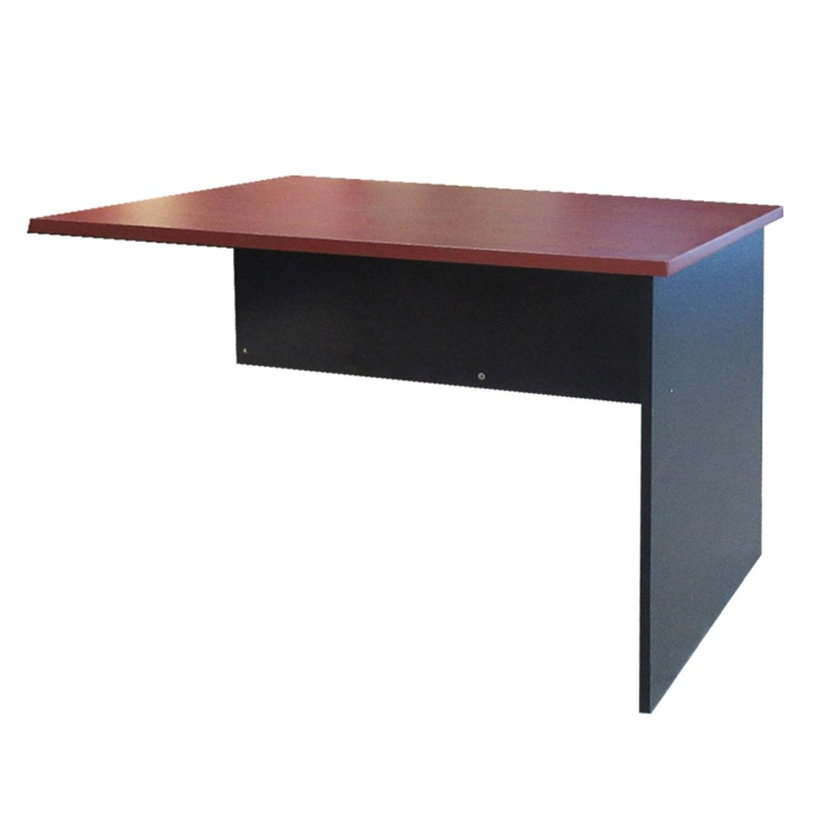 MSA MUEBLES SANTA ANA - EXTENSION ESCRITORIO 100 CEREZO CON NEGRO