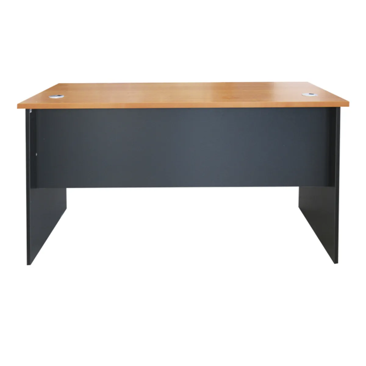 MSA MUEBLES SANTA ANA - ESCRITORIO RECTO 140 CM COLOR PERAL CON GRAFITO