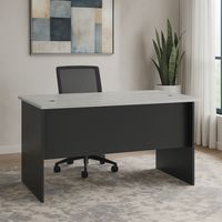 ESCRITORIO RECTO 120 ESR120 MAPLE con GRIS