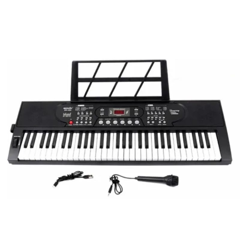 CHILE TENDENCIA - Piano Eléctrico 61 Teclas Teclado Musical MLS Polifónico.