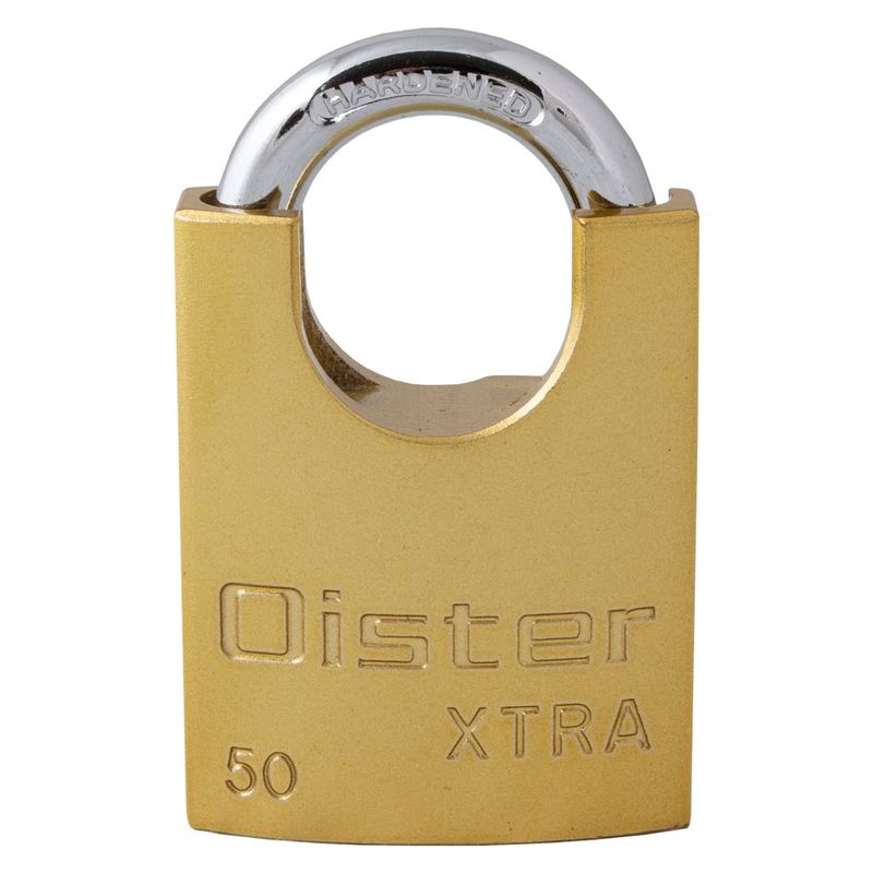 OISTER - Candado Oister XTRA Hombros 50mm - Fierro Bronce