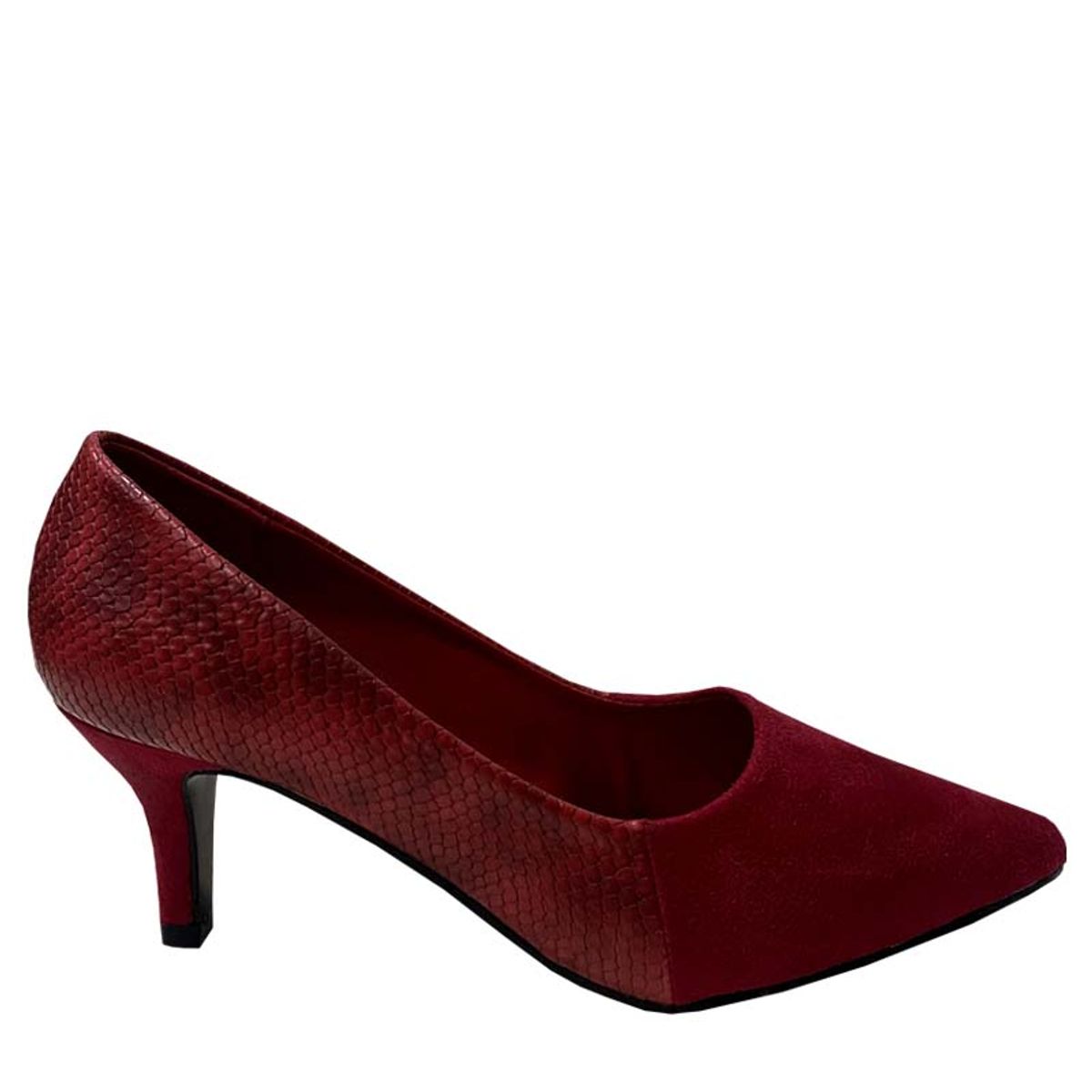 TODOPIEL - Zapato de Taco Mujer Rojo Todopiel