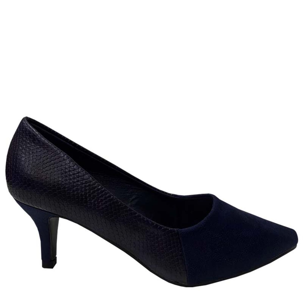 TODOPIEL - Zapato de Taco Mujer Azul Marino Todopiel