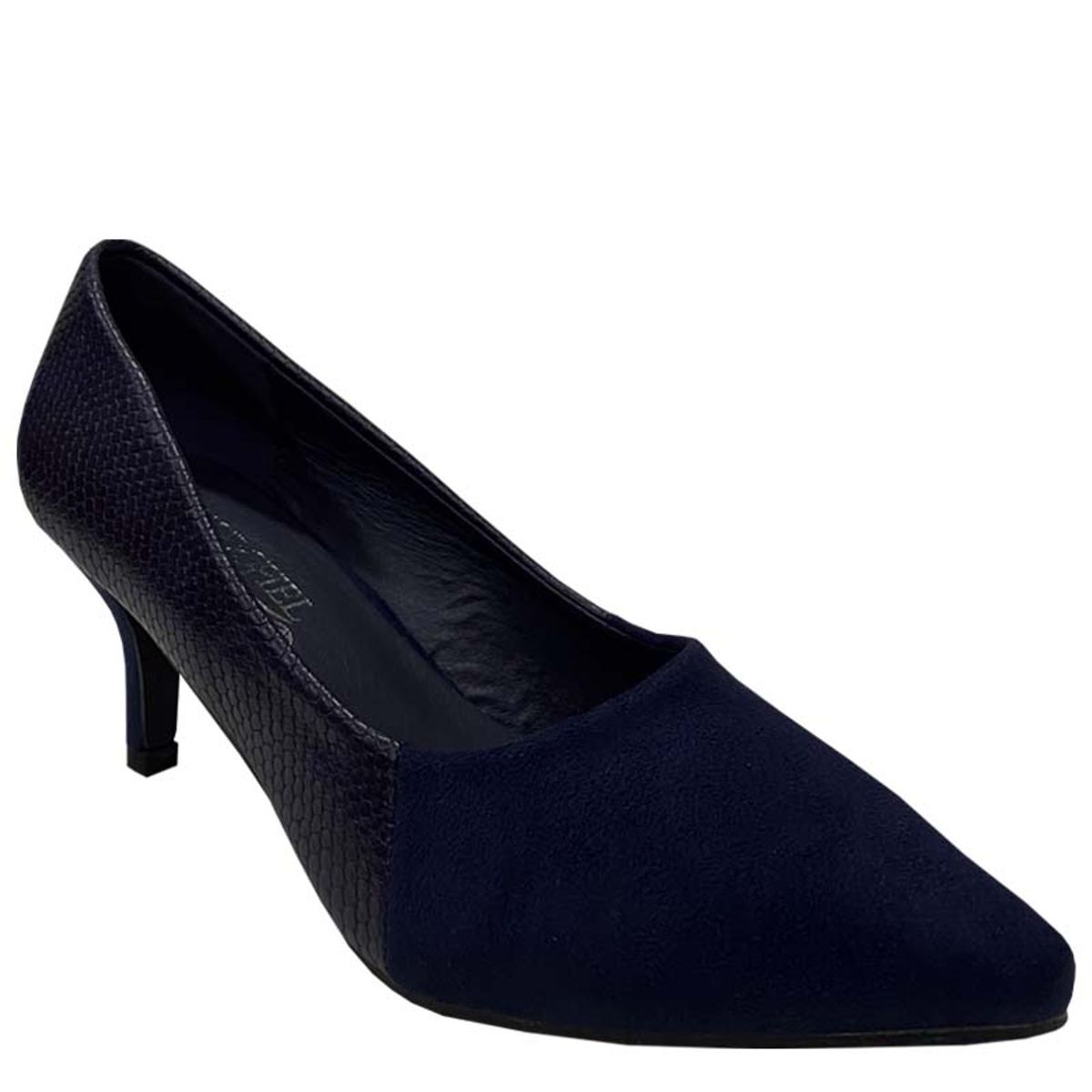 TODOPIEL - Zapato de Taco Mujer Azul Marino Todopiel