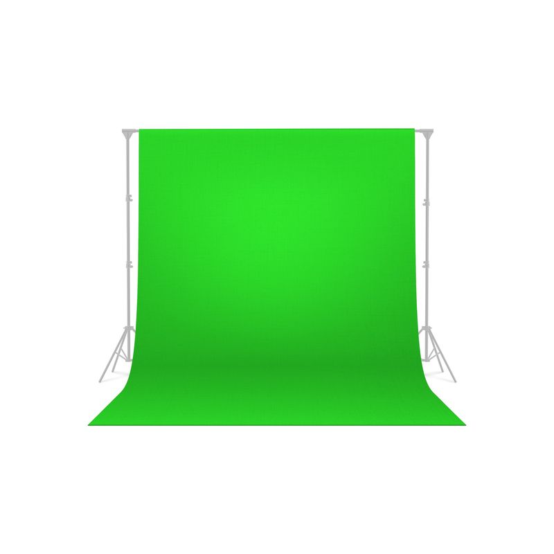 GENERICO - Fondo Telón Fotográfico 3x2 Mts Color Verde