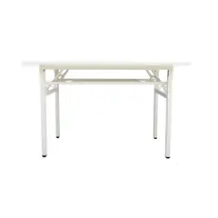 MOBITAT - Escritorio Plegable Blanco base metálica