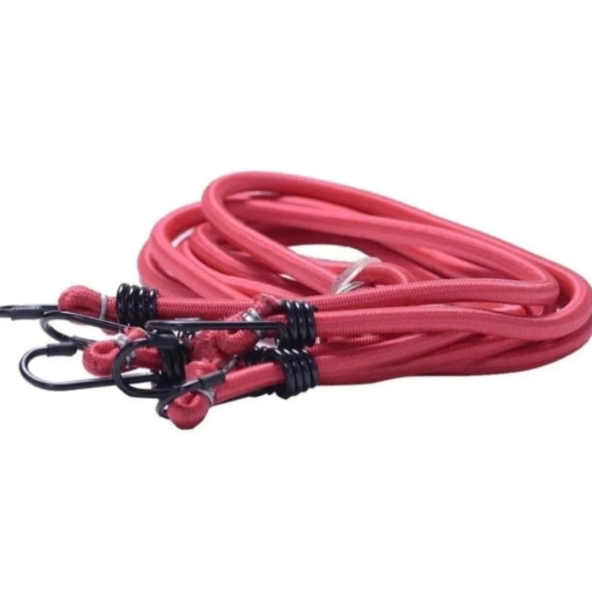 MOTORLIFE - Pulpo Elastico 6 Brazos Gancho Ajustable 120 cm Motorlife