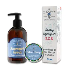 COOLPET - Pack Peludos Frecuentes Pieles Sensibles Perros y Gatos
