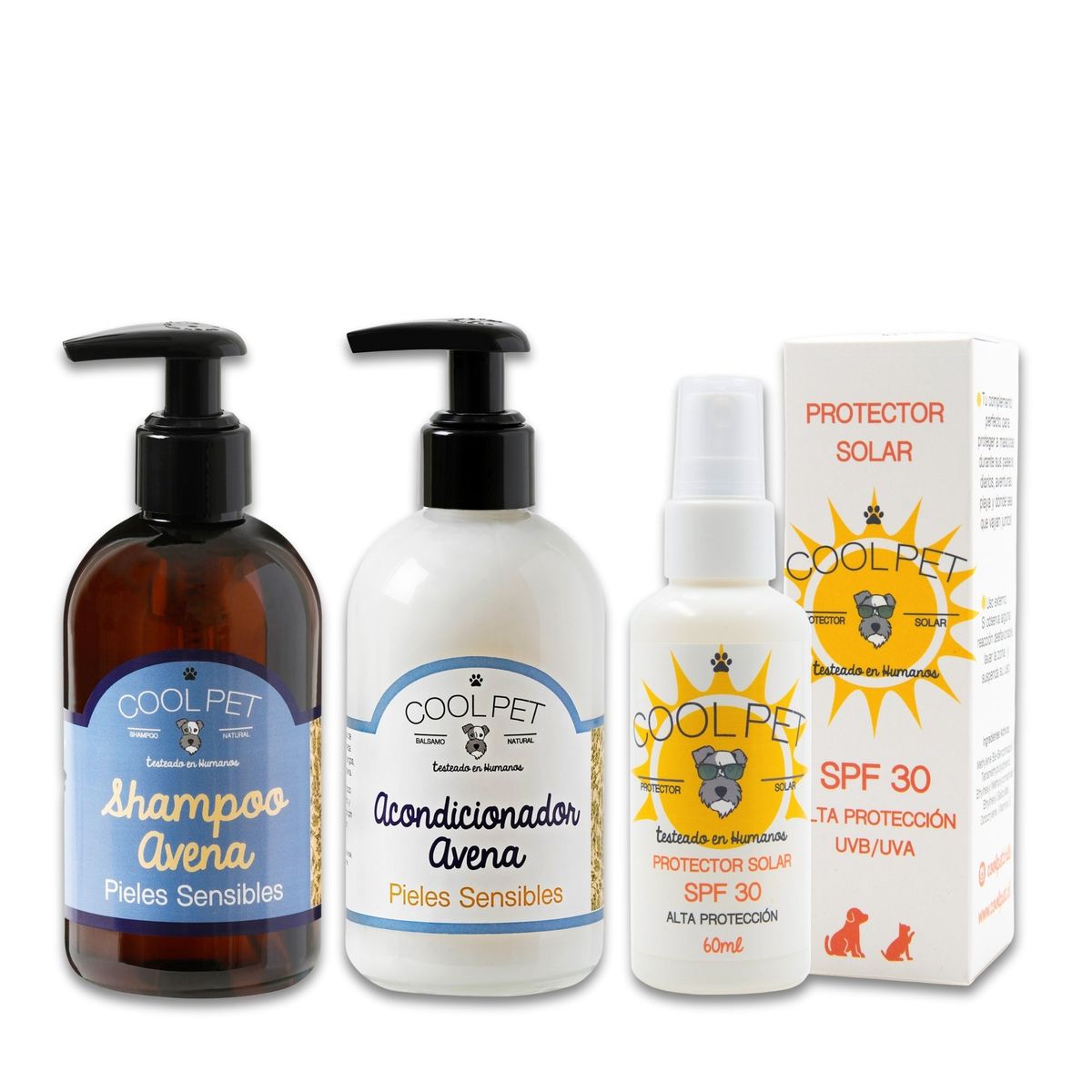 COOLPET - Pack Pieles Sensibles Perros y Gatos