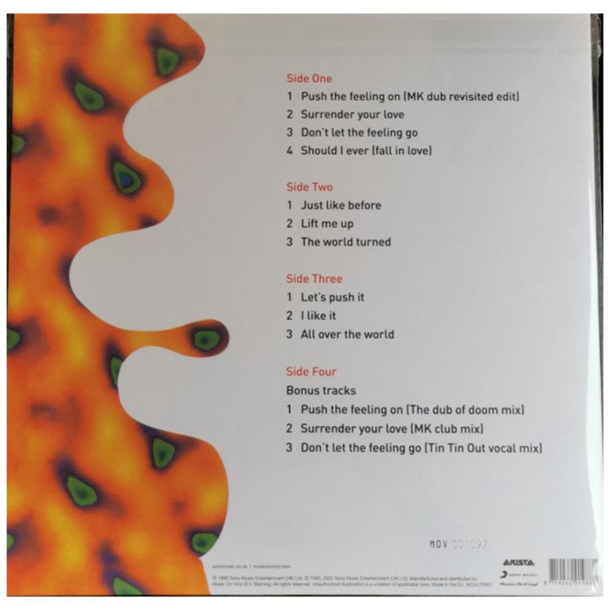 HITWAY MUSIC - NIGHTCRAWLERS - LETS PUSH IT 2LP VINILO HITWAY MUSIC