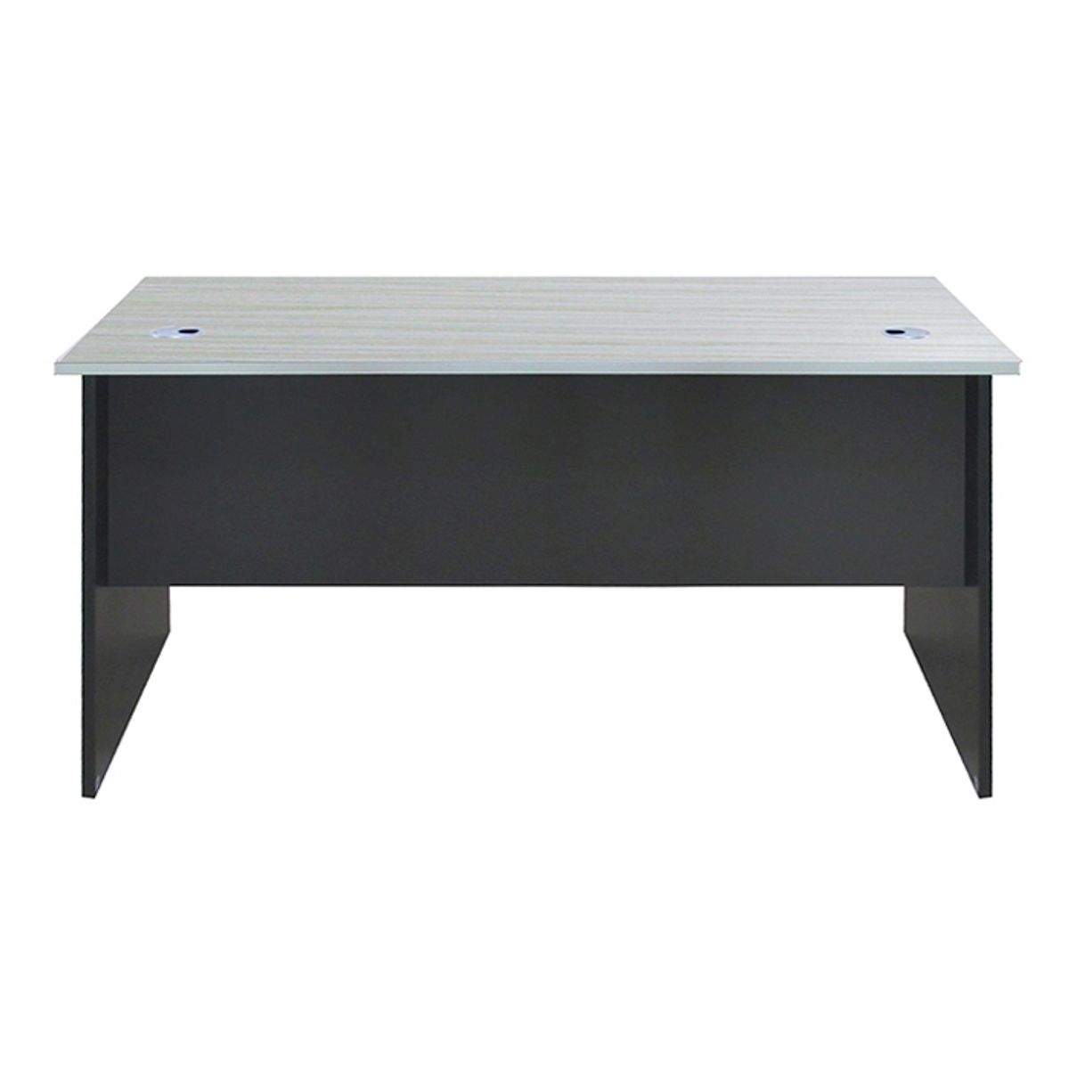 MSA MUEBLES SANTA ANA - ESCRITORIO RECTO 160 ESR160 MAPLE con GRIS