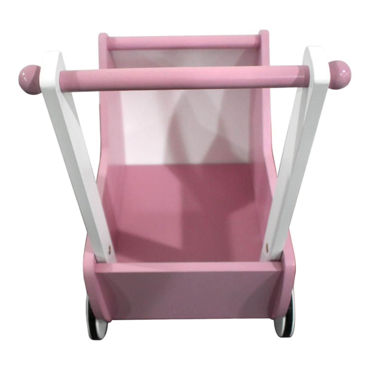 GAME POWER - Coche De Madera Rosado 48x28x50 Cms Gamepower
