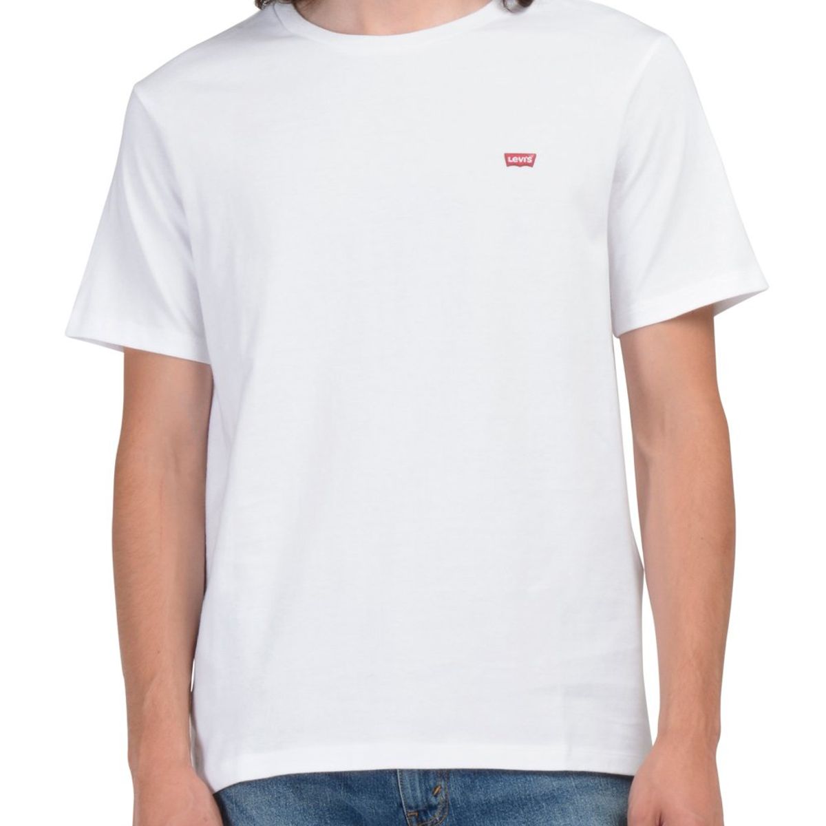 LEVIS - Polera Hombre Regular Fit Lisa Blanco Levis