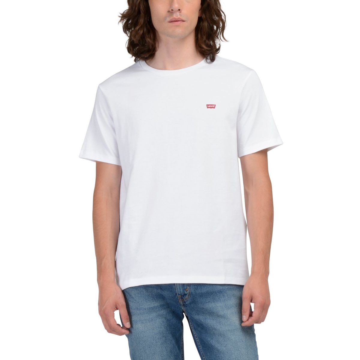LEVIS - Polera Hombre Regular Fit Lisa Blanco Levis
