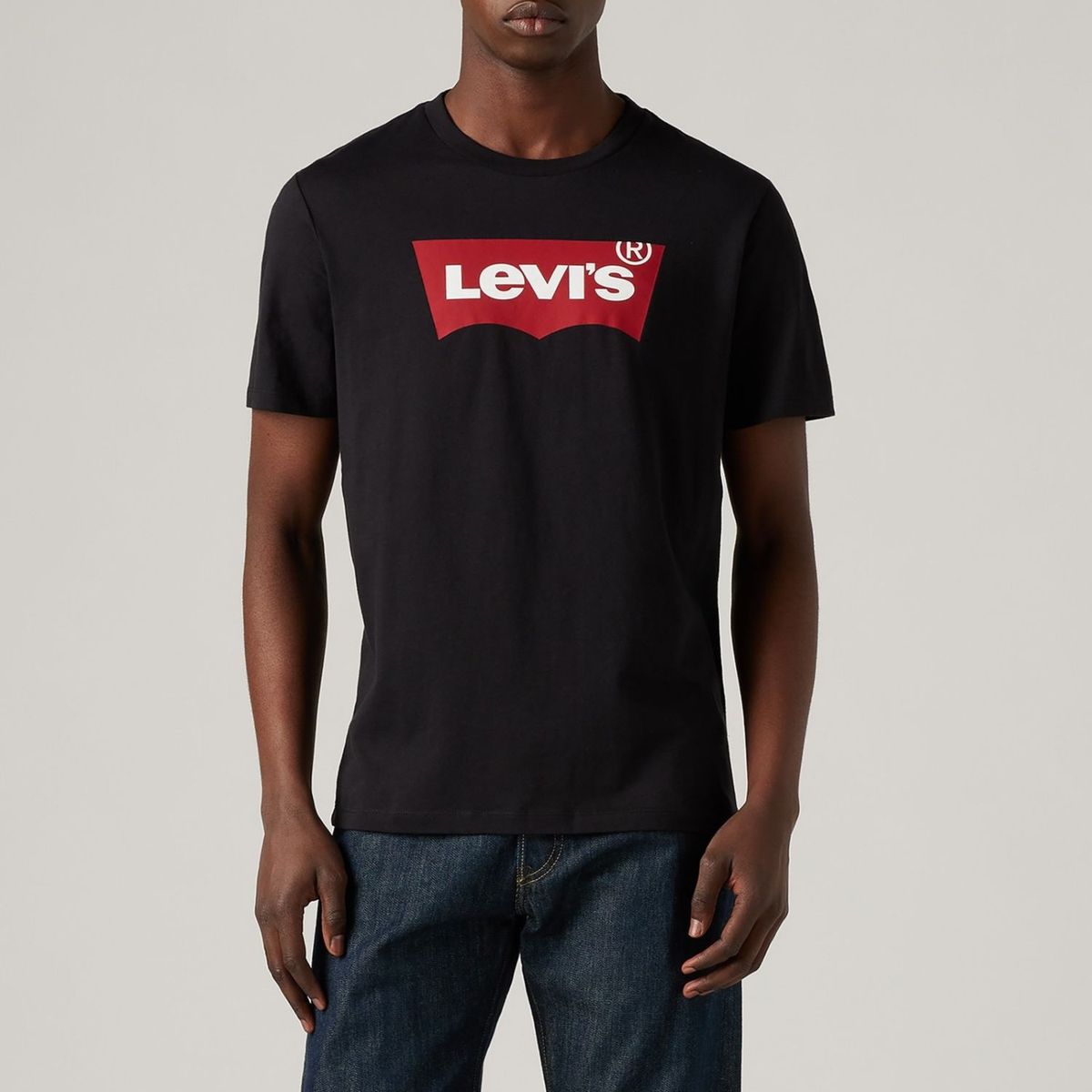 LEVIS - Polera Hombre Regular Fit Logo Negro Levis