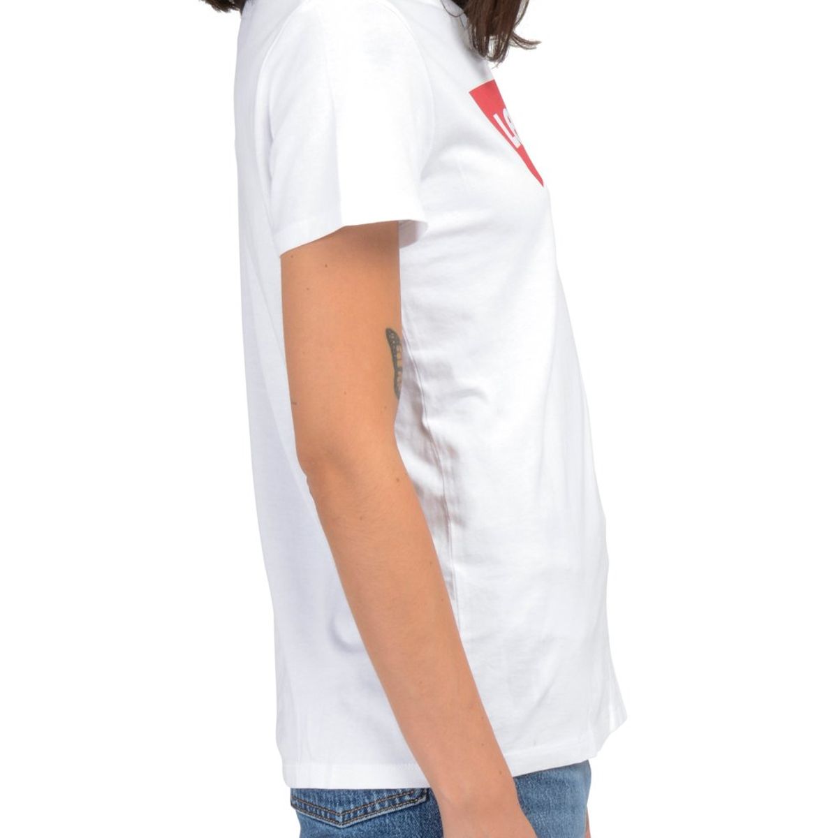 LEVIS - Polera Mujer Regular Fit Batwing Blanco Levis