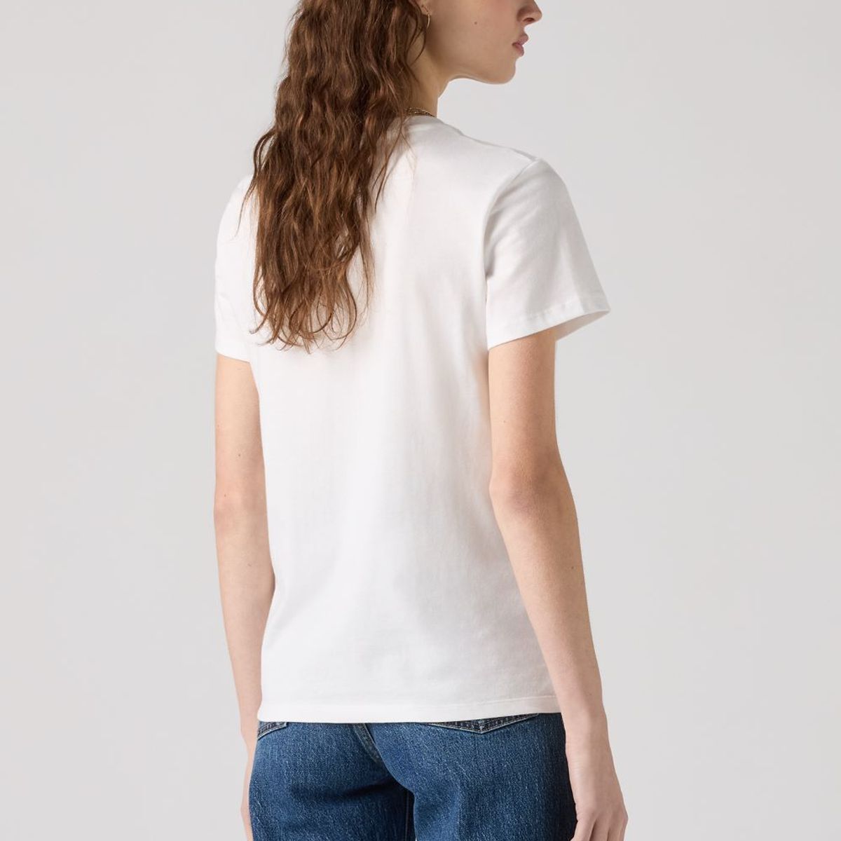 LEVIS - Polera Mujer Regular Fit Batwing Blanco Levis