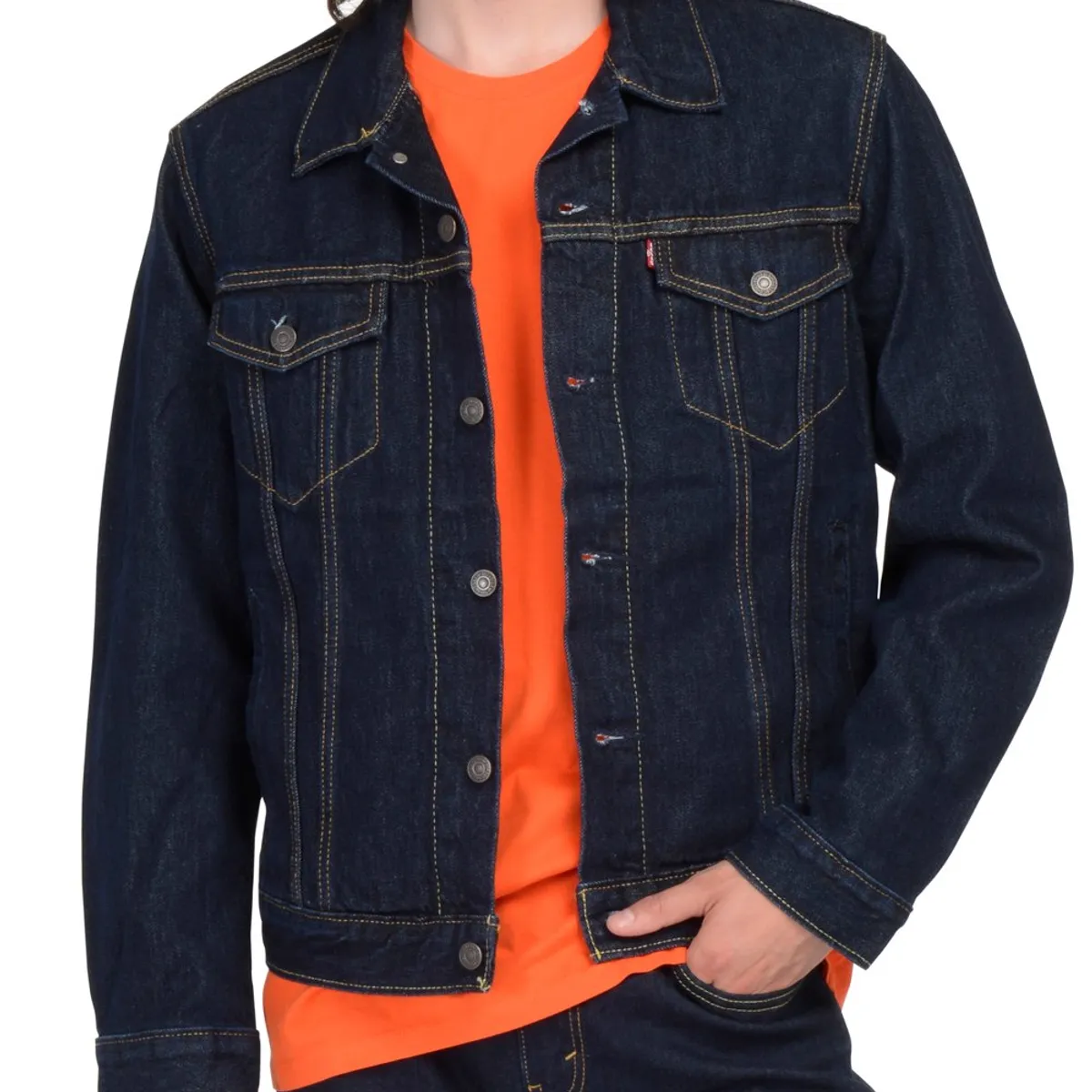 LEVIS - Chaqueta Hombre Regular Fit Azul Levis