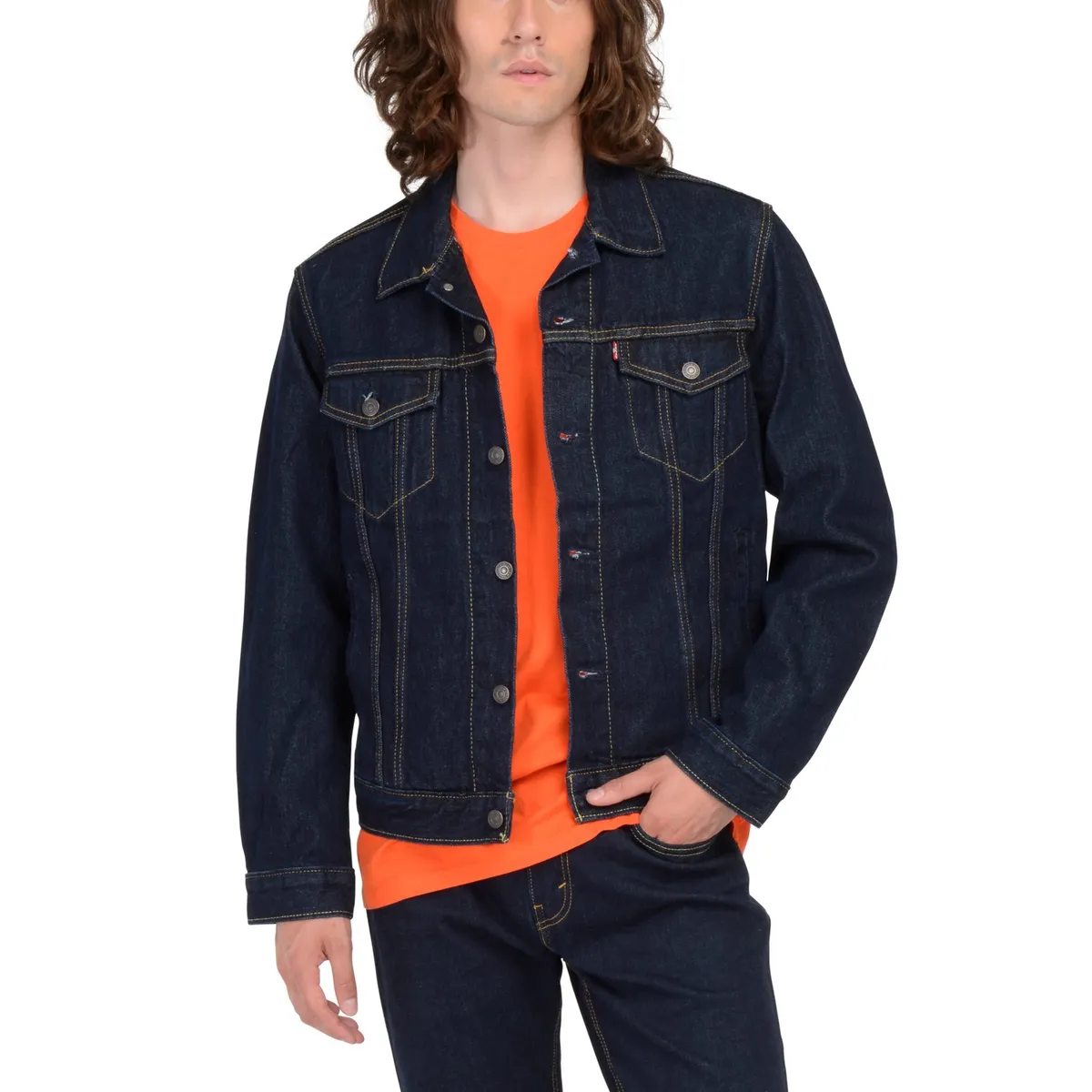 LEVIS - Chaqueta Hombre Regular Fit Azul Levis